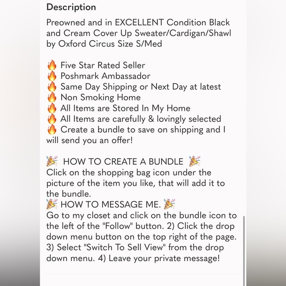 Oxford Circus black knit shawl size small/medium - Picture 11 of 11